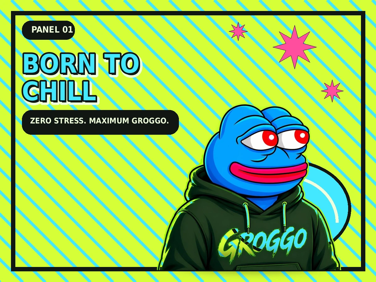 Groggo Born to Chill comic artwork