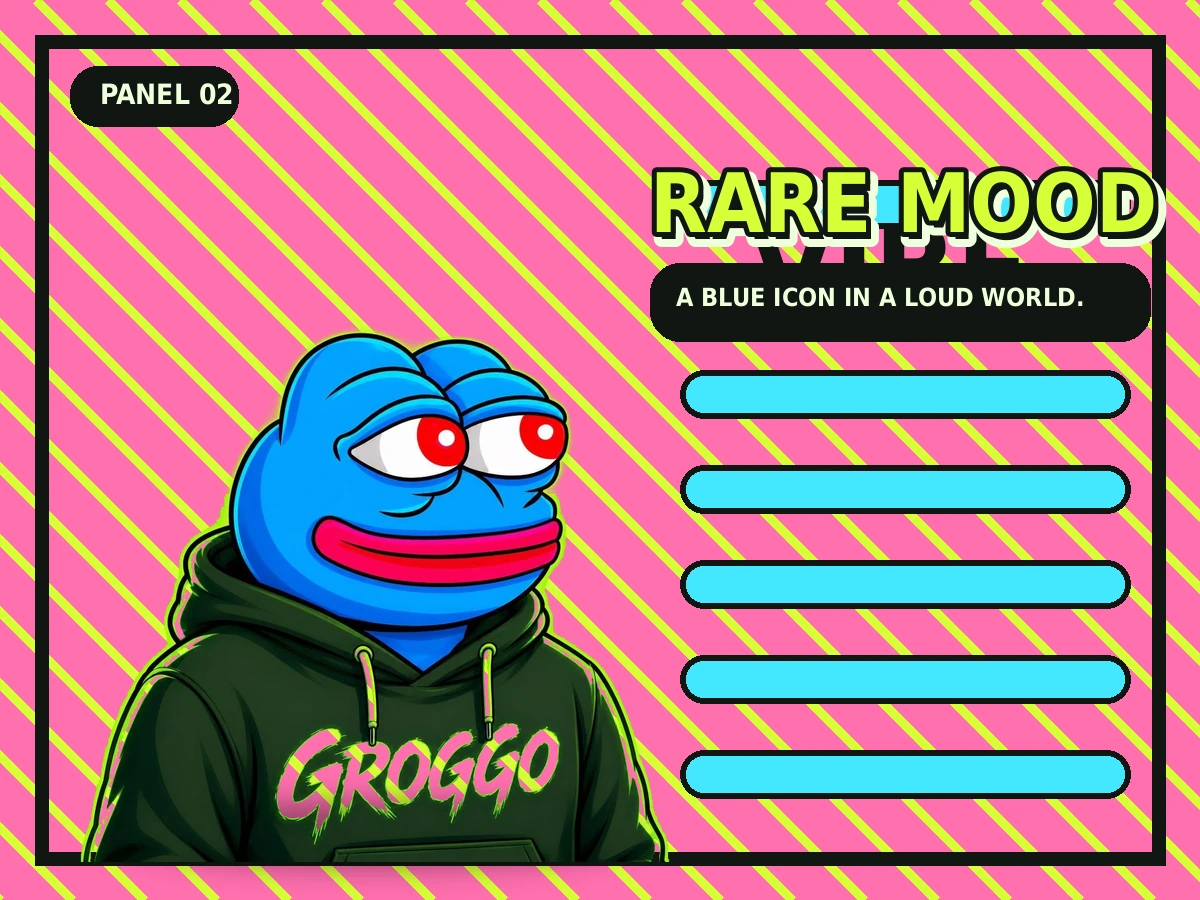 Groggo Rare Mood comic artwork