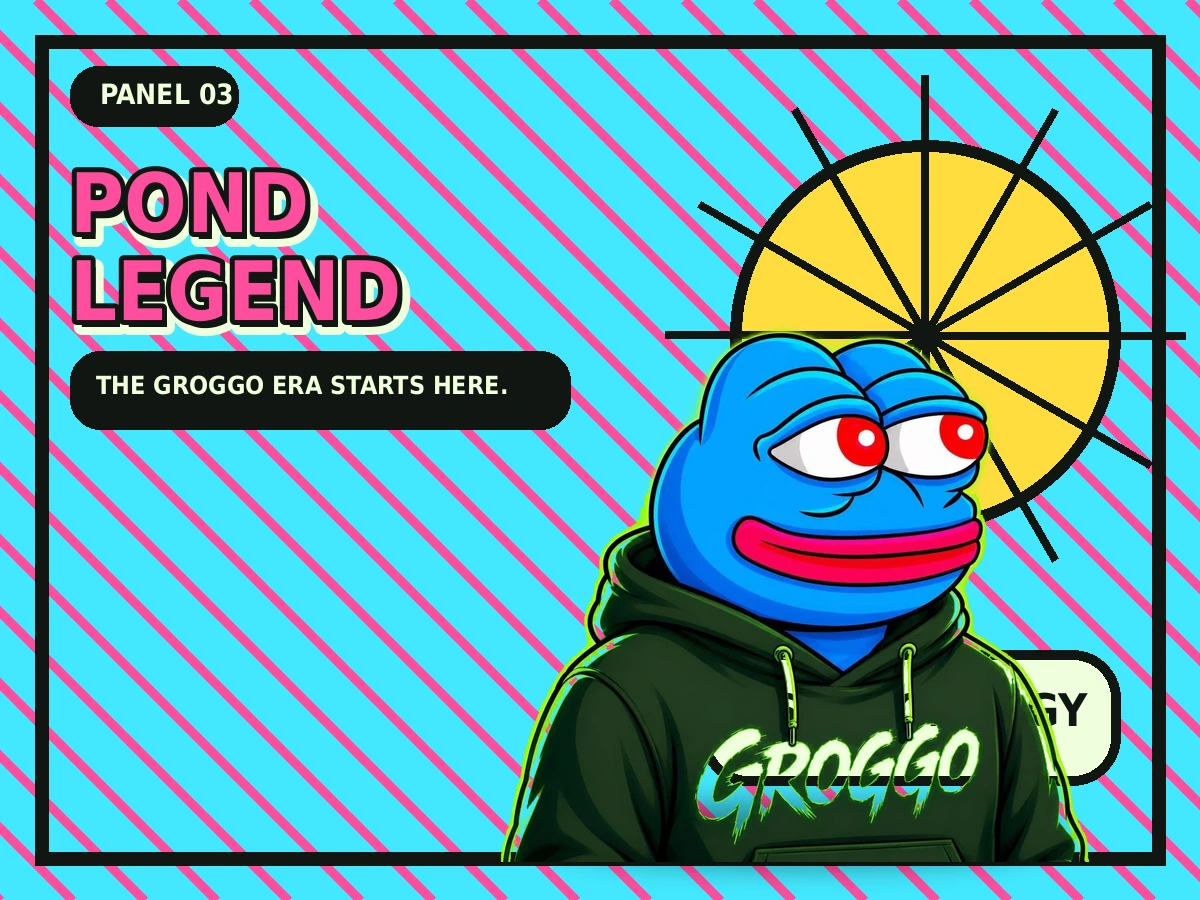 Groggo Pond Legend comic artwork
