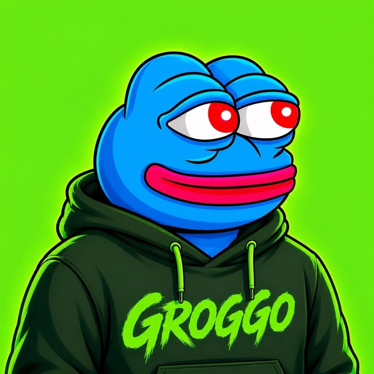 Official Groggo mascot artwork